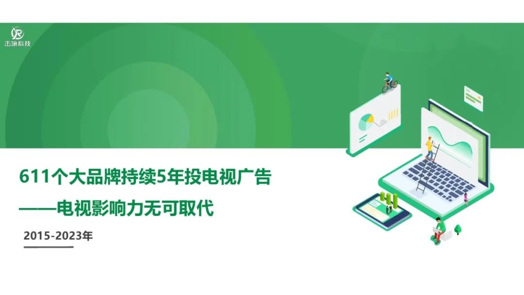 图片[1]｜2015-2023年611个大品牌持续5年投电视广告-电视影响力无可取代报告｜融云数字服务社区丨榕媒圈BrandCircle