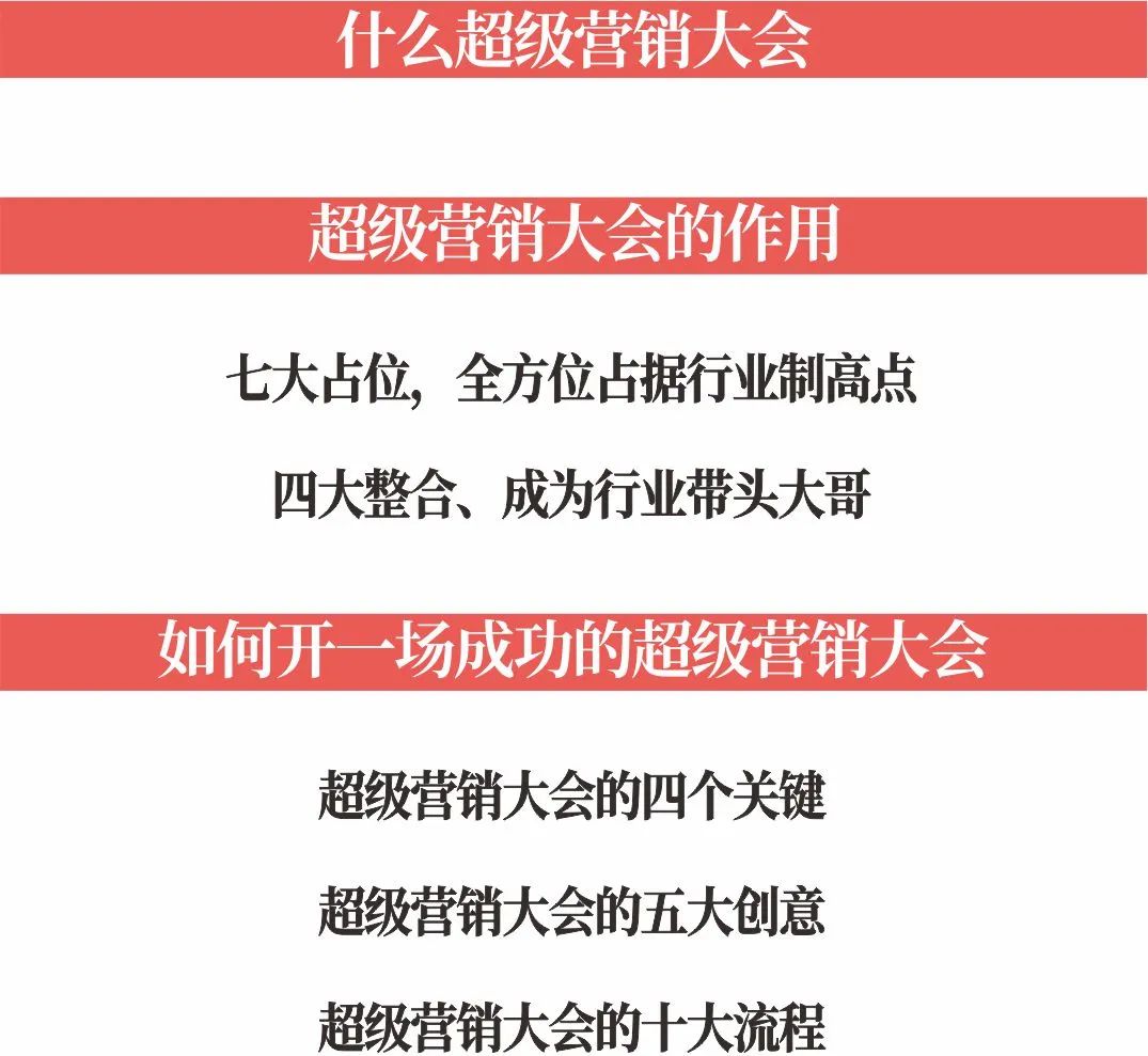 图片[3]｜超级品牌体系36讲之32-营销篇-超级营销大会｜全营销数字服务平台丨榕媒圈
