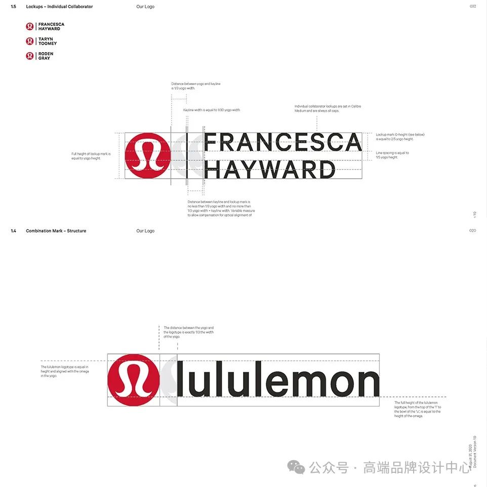 图片[2]｜lululemon BrandGuide VI手册｜融云数字服务社区丨榕媒圈BrandCircle