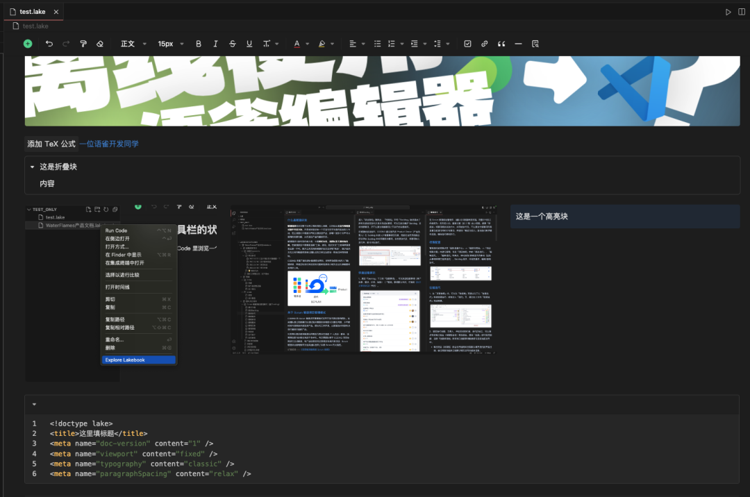 如何在 VSCode 里离线使用语雀编辑器？插图4